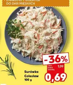 Kaufland Surówka Coleslaw 100 g oferta