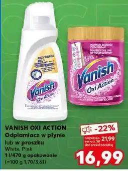 Kaufland Vanish Oxi Action oferta