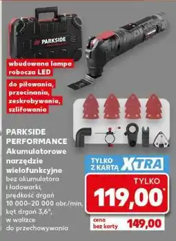 Kaufland PARKSIDE PERFORMANCE Akumulatorowe narzędzie wielofunkcyjne oferta