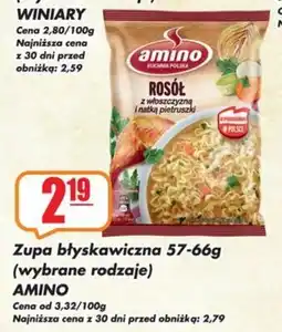 Sezamek Zupa błyskawiczna AMINO oferta