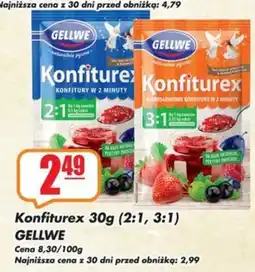 Sezamek Konfiturex 2:1, 3:1 GELLWE oferta