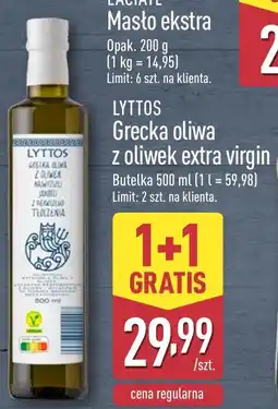 ALDI LYTTOS Grecka oliwa z oliwek extra virgin oferta