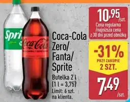 ALDI Coca-Cola Zero/Fanta/Sprite oferta