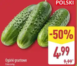 ALDI Ogórki gruntowe oferta