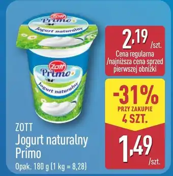 ALDI Zott Jogurt naturalny Primo oferta