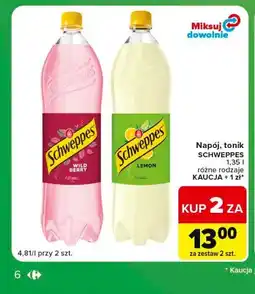 Carrefour Express Napój, tonik SCHWEPPES oferta