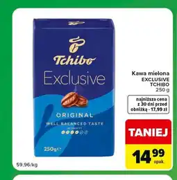 Carrefour Express Kawa mielona EXCLUSIVE TCHIBO oferta