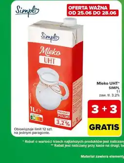 Carrefour Express Mleko UHT SIMPL oferta
