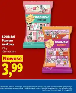 Lidl BOOMZA! Popcorn smakowy oferta