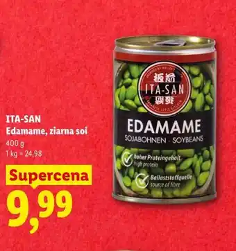 Lidl Ita-San Edamame, ziarna soi oferta