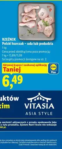 Lidl RZEŹNIK Polski kurczak - uda lub podudzia oferta