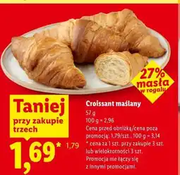 Lidl Croissant maślany oferta