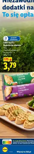Lidl CHEF SELECT Bagietka do odpieku oferta