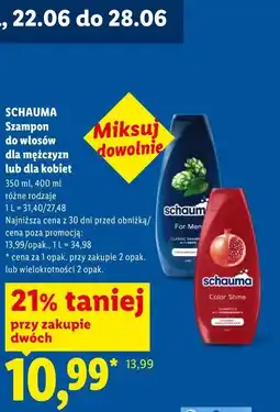Lidl SCHAUMA Szampon do włosów oferta