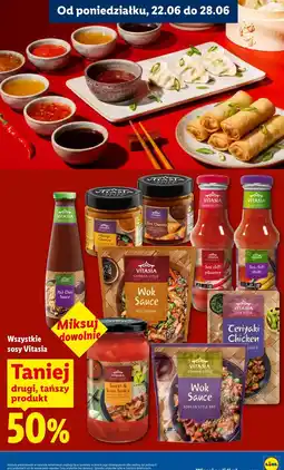 Lidl Wszystkie sosy Vitasia oferta