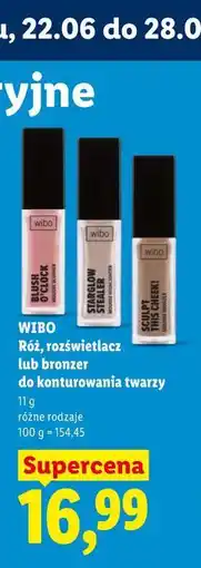 Lidl WIBO Róż, rozświetlacz lub bronzer do konturowania twarzy oferta