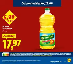 Lidl Kujawski Olej rzepakowy oferta