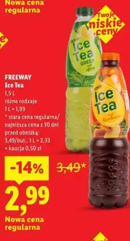 Lidl FREEWAY Ice Tea oferta