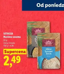 Lidl Vitasia Nasiona sezamu oferta