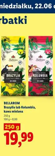 Lidl Bellarom Brazylia lub Kolumbia, kawa mielona oferta