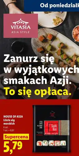 Lidl House of Asia Liście alg morskich oferta