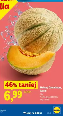 Lidl Melony Cantaloupe, luzem oferta