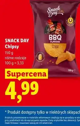Lidl Snack Day Chipsy oferta