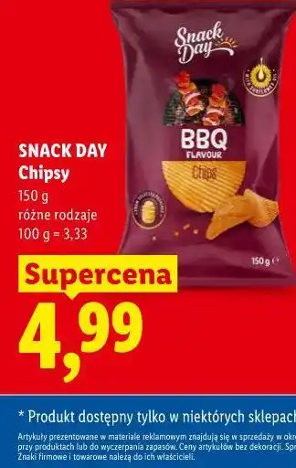 Lidl Snack Day Chipsy oferta
