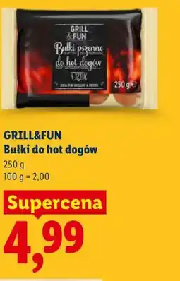 Lidl GRILL&FUN Bułki do hot dogów oferta