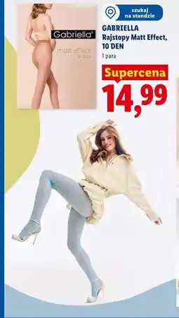 Lidl Gabriella Rajstopy Matt Effect, 10 DEN oferta