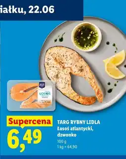 Lidl TARG RYBNY LIDLA Łosoś atlantycki, dzwonko oferta