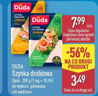 ALDI Duda Szynka drobiowa oferta