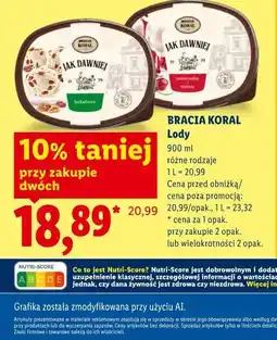 Lidl Bracia Koral Lody oferta