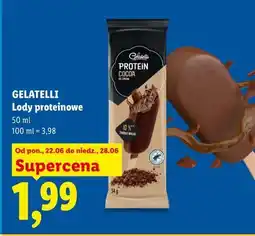 Lidl GELATELLI Lody proteinowe oferta