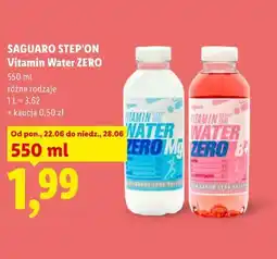 Lidl Saguaro Step'On Vitamin Water ZERO oferta