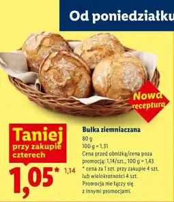 Lidl Bułka ziemniaczana oferta