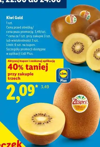 Lidl Kiwi Gold oferta