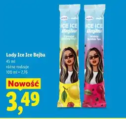 Lidl Lody Ice Ice Bejba oferta