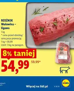 Lidl RZEŹNIK Wołowina - ligawa oferta
