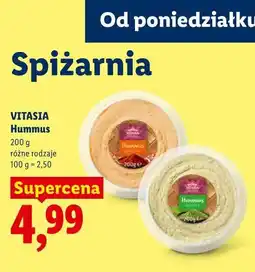 Lidl VITASIA Hummus oferta