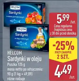 ALDI Helcom Sardynki w oleju oferta