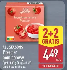 ALDI All Seasons Przecier pomidorowy oferta