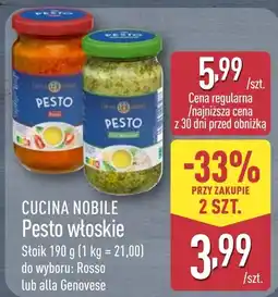 ALDI CUCINA NOBILE Pesto włoskie oferta