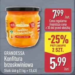 ALDI Grandessa Konfitura brzoskwiniowa oferta