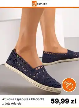 Born2be Ażurowe espadryle z plecionką z juty Born2be Adateia oferta