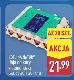 ALDI Jaja od kury zielononóżki Kotlina Natury 20-pak oferta