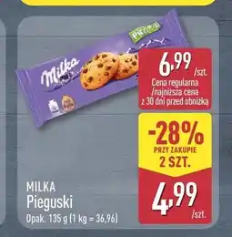 ALDI Ciastka Milka Pieguski oferta