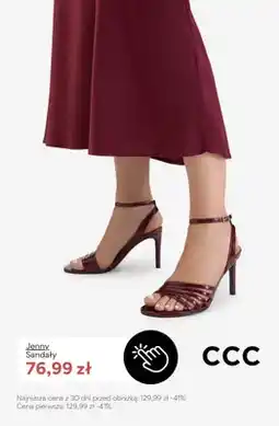 CCC Sandały damskie Jenny oferta
