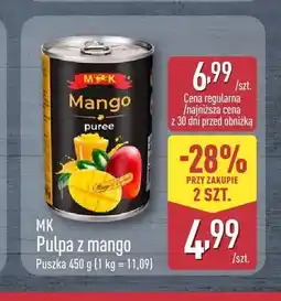ALDI Pulpa z mango MK oferta