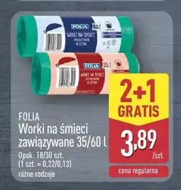 ALDI Worki na śmieci zawiązywane Folia oferta